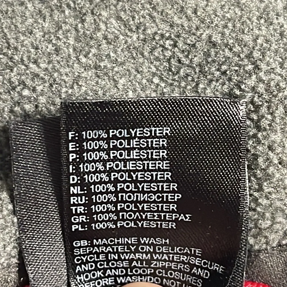 Men’s Gray The North Face 1/4 zip pullover XL